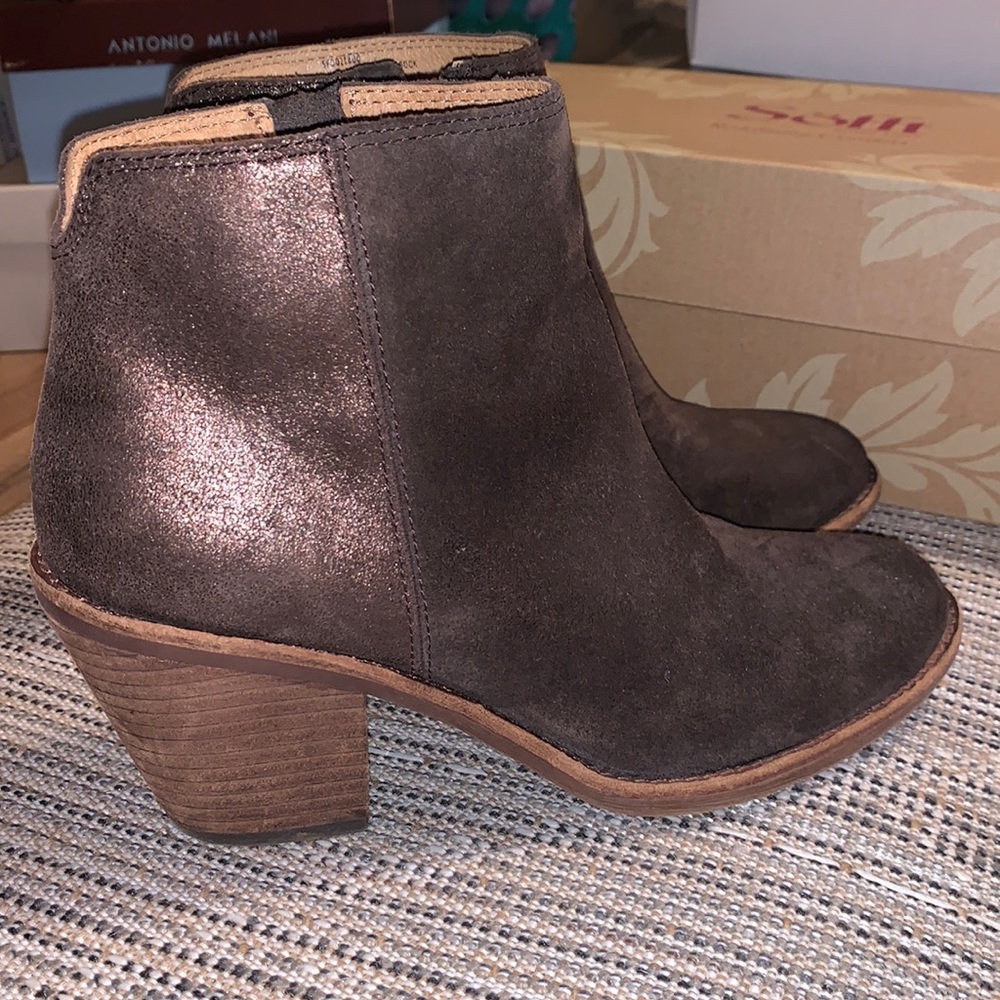 Sofft Dark Brown Booties